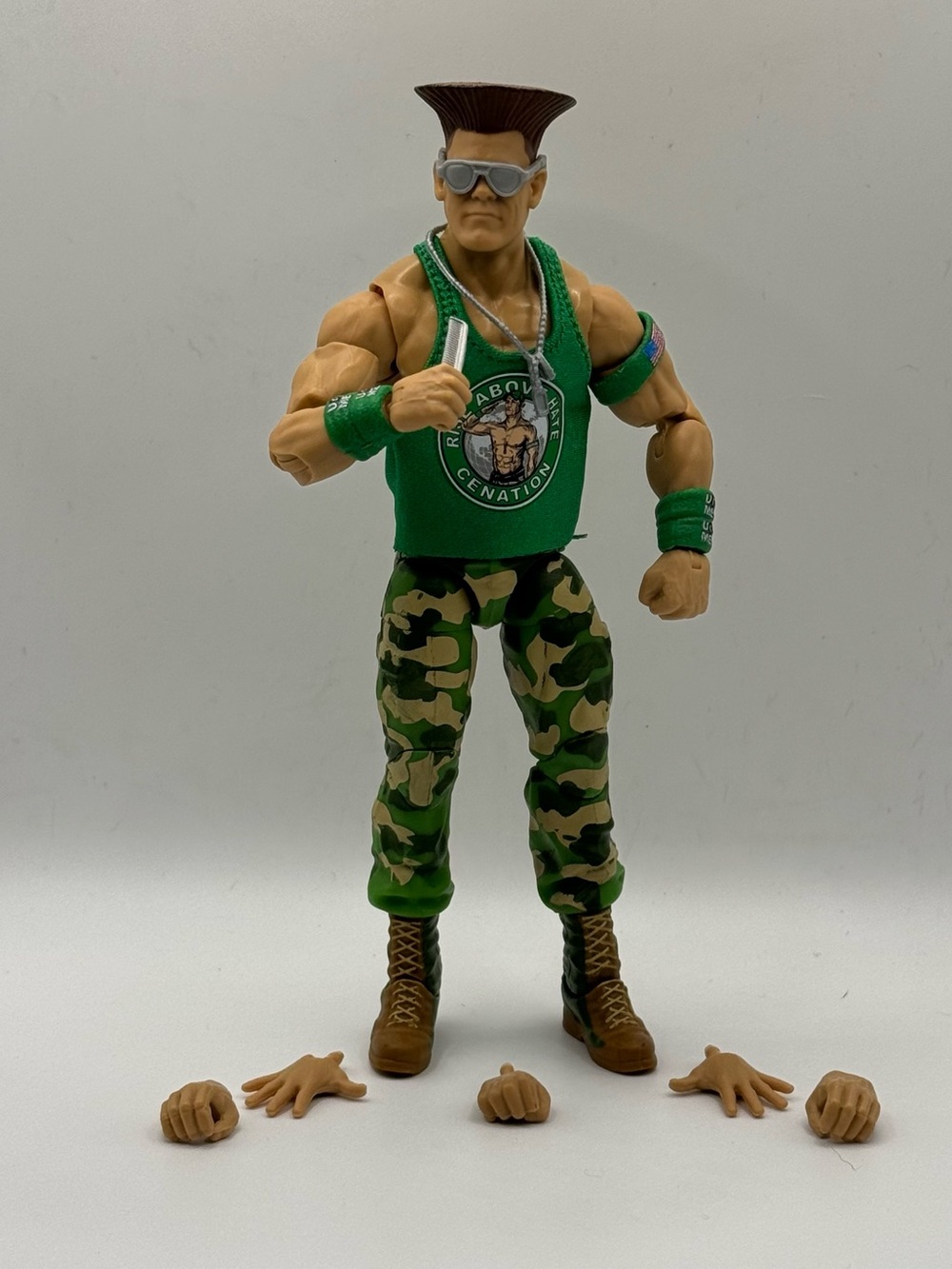 2026 WWE x Street Fighter Elite Collection Series 2 John Cena as Guile